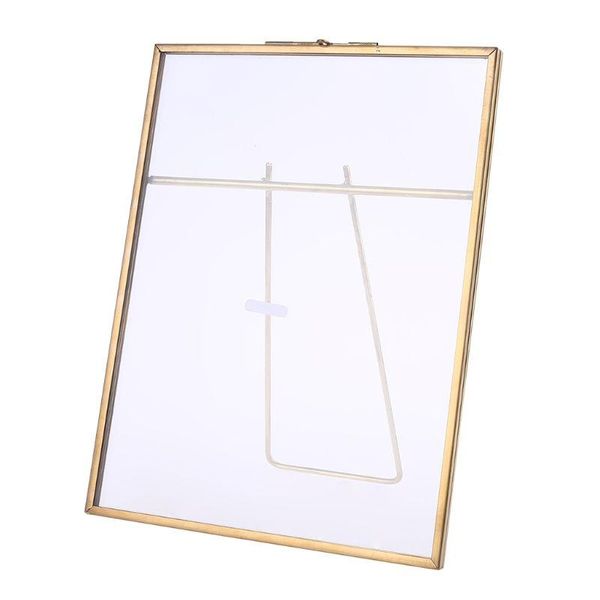 

gold floating metal glass po frame deskwedding pictures portrait display mirrors