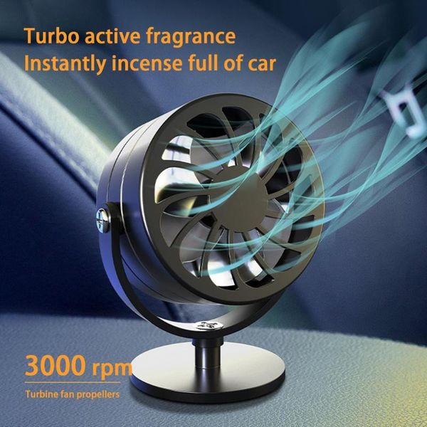 

car air freshener solar powered dashboard fragrance fan interior accessories purifier ornaments for auto