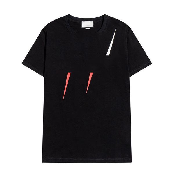 

2021 mens t shirt men's letter printing designer tshirt men and women short sleeve shirts, White;black