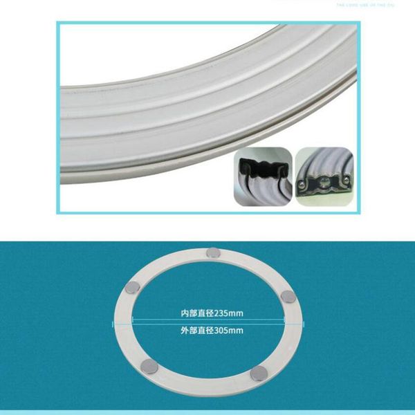

furniture accessories hq outside dia 305mm quiet strong solid galvanized steel lazy susan turntable rotating tray for table