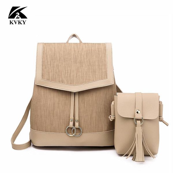 

backpack women's bag 2021 fashion paint soft handle box type preppy style