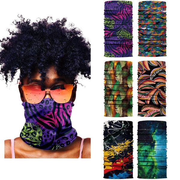 

cycling caps & masks summer climbing hiking scarf sport headwear magic scarves bandanas hand band turban outdoor headband mask, Black