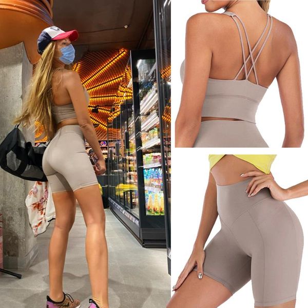 

yoga outfit set short women fitness for woman gym clothes workout sports clothing