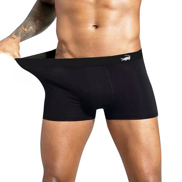

underpants cartelo 1pc men boxer graphene 3a grade antibacterial shorts pure cotton panties underwear moisture absorbent soft elastic, Black;white