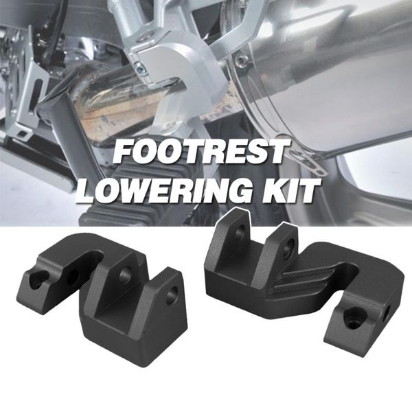 

motorcycle passenger footrest relocation for r1200gs adventure r 1200 r1200 gs 2006-2013 foot rest pedals lowering kit
