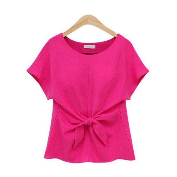 

women's blouses & shirts loulan queen 2021 womens loose short sleeve casual chiffon summer shirt blouse plus size elegant, White