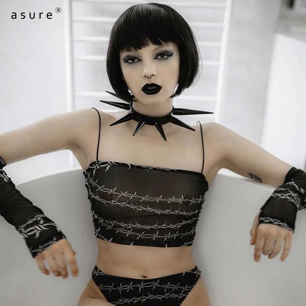 

traf crop for girls corset camis y2k women gothic clothing vintage aesthetic chest binder bra jy21002ah 210712, White