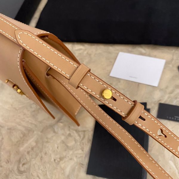 

kaia fashion retro ladies bag minimalist style cowhide material adjustable shoulder strap mini casual handbag