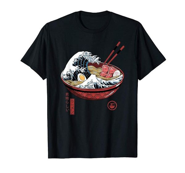 

men's t-shirts great ramen white t-shirt, White;black