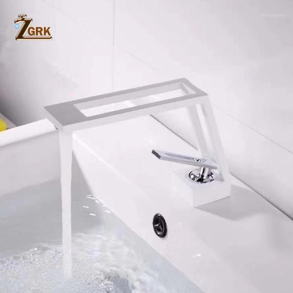 

hollow design bath basin faucet brass white sink mixer tap vanity cold water bathroom faucets1