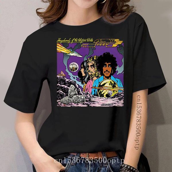 

women's t-shirt thin lizzy vagabonds of the western world, White