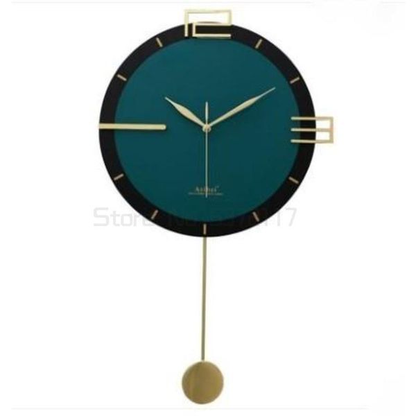 

wall clocks light luxury simple clock modern acrylic decoration silent second sweeping movement nordic