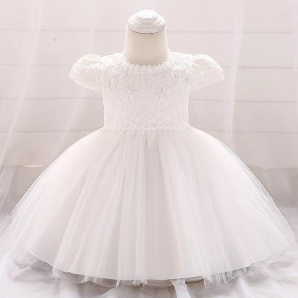 

girl's dresses 6-24m baby girl clothes for born baptismal dress 1st birthday party white christmas princess infant vestidos, Red;yellow