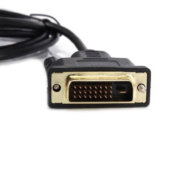 

0.3/1/1.8m dvi to micro adapter cable 24+1 pins connector male cables for phone pc tv sga998 video & connectors