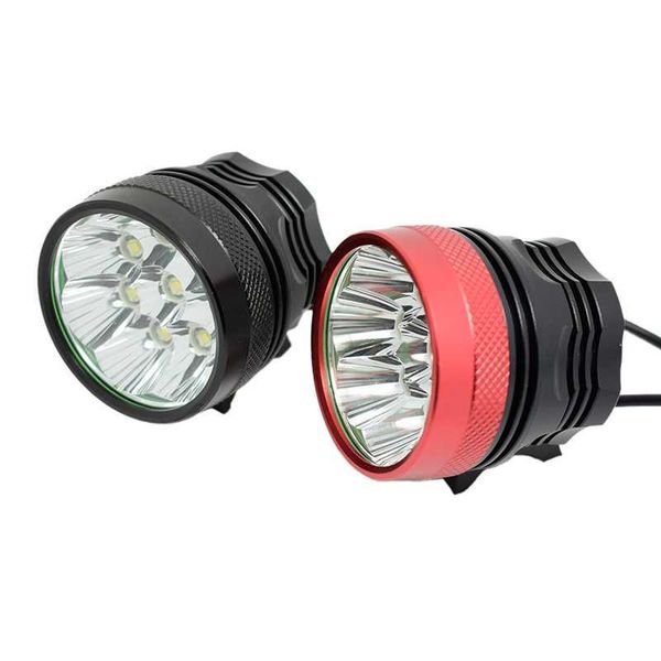 

wasafire 12000lm 8* xm-l t6 led bicycle light 3 modes 8.4v 9600mah battery pack cycling fishing headlamp frontlight bike lights