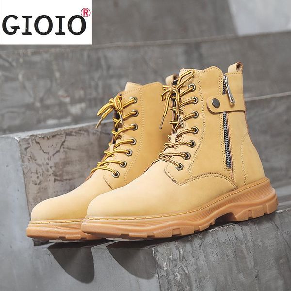 

boots for women's 2021 autumn winter ladies black booties women thick-soled side zipper fashion cool motorcycle