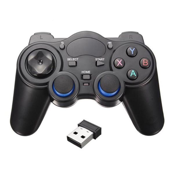 

game controllers & joysticks smart phone wireless handle gamepad for android phone/pc computer /ps3/tv box joystick 2.4g joypad remote pad