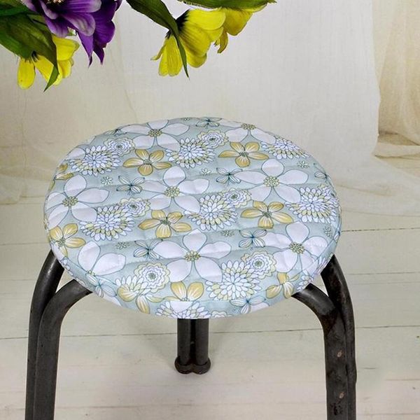 

bar stool cover round chair elastic seat home slipcover floral printed covers