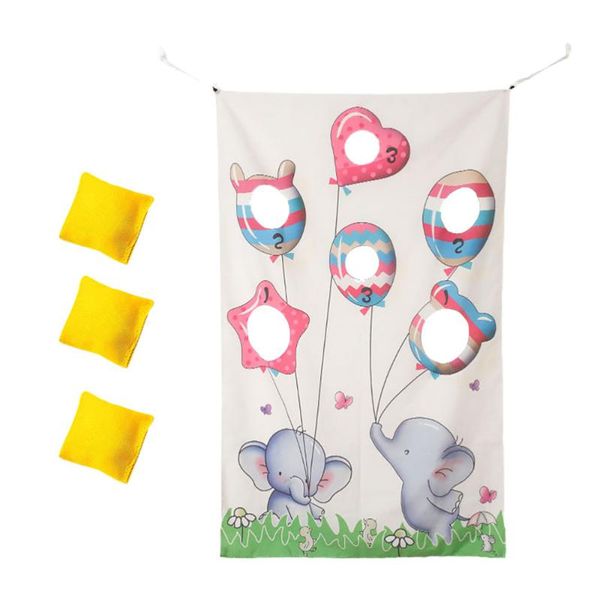 

cushion/decorative pillow 1 set creative toss game flag cornhole plaything supply room decor