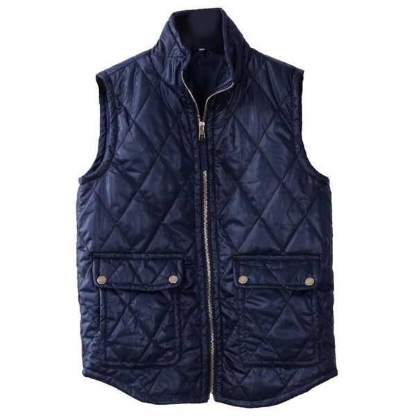 

women's vests warm outwear women winter slim parka vest zipper coat sleeveless waistcoat pocket turtleneck coats, Black;white