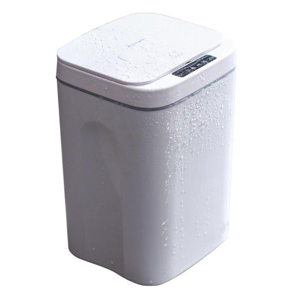 

waste bins 1pc smart garbage can induction dustbin contactless bin storage