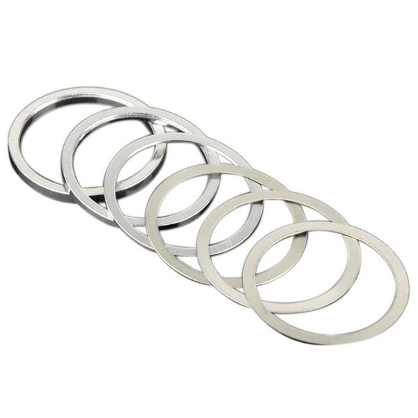 

tools 6pcs bicycle fork washer bike headset adjusting dust cover tuning 0.3/1/2/3mm