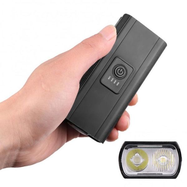 

bike lights 70% usb rechargeable t6 led bicycle light power display front lamp