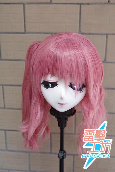 

party masks (km9173) handmade female sweet girl resin crossdress outfit cosplay japanese animegao role play kigurumi mask