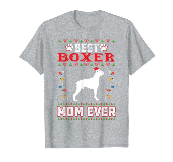 

Best Boxer Mom Ever Dog Lovers Ugly Xmas Gift T-Shirt, Mainly pictures