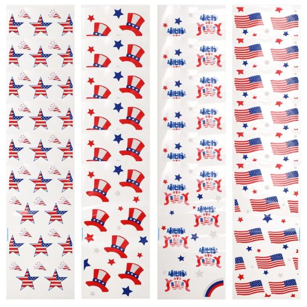 

gift wrap 1 set independence day candy wrapping bags cookies storage bag party favor