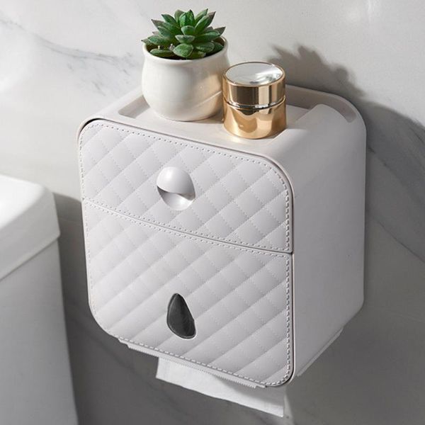 

toilet paper holders roll holder waterproof towel wall mounted wc stand case tube storage box bathroom accessories