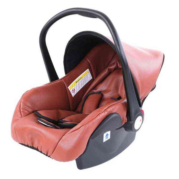 Passeggino 3 in 1 Carrozzina di lusso Per carrozzina nata Carrello in pelle PU Paesaggio alto 360 girevole Guscio per passeggino per bambini 211104238e