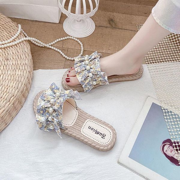 

slippers shoes women summer 2021 sandalias mujer, Black