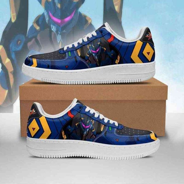 

diy anime shoes evangelion mark.06 sneakers neon genesis casual running sport walking lightweight tennis