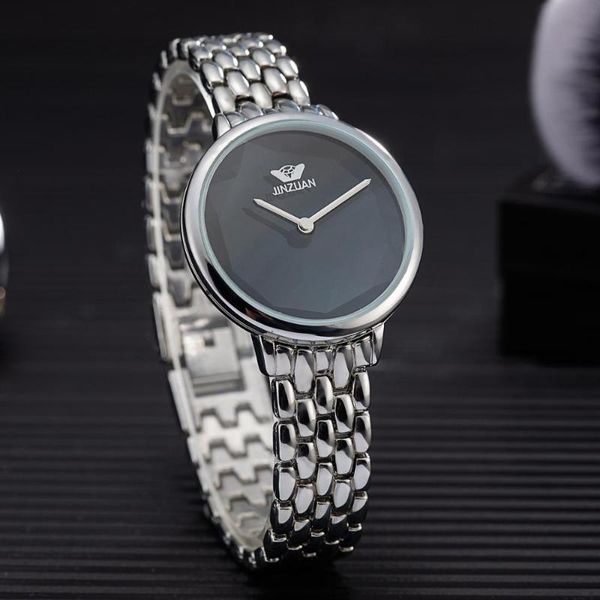 

women's watches 2021 silver elegant ladies business watch simple quartz wristwatch relogio feminino gift for women wristwatches, Slivery;brown