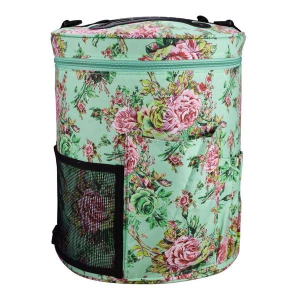 

storage bags knitting bag organizer yarn case for crocheting hook needles wool tote women