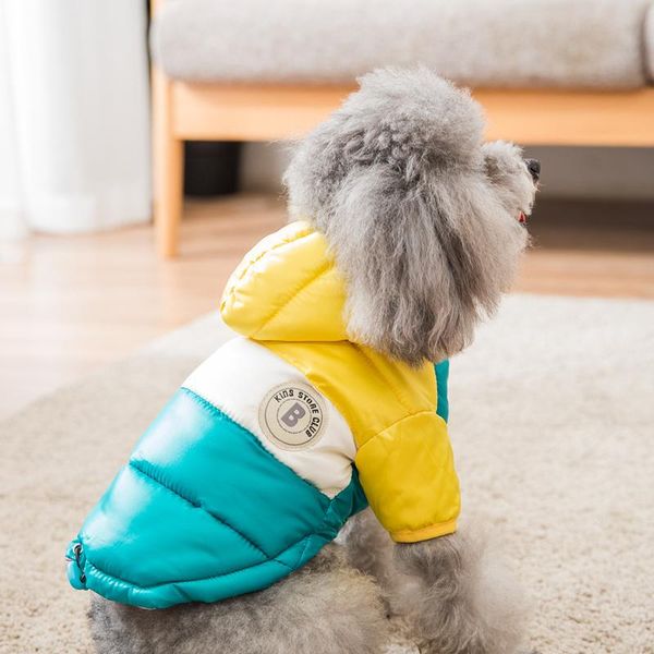 

dog apparel hipidog dropship stripe selling winter down jacket coats small