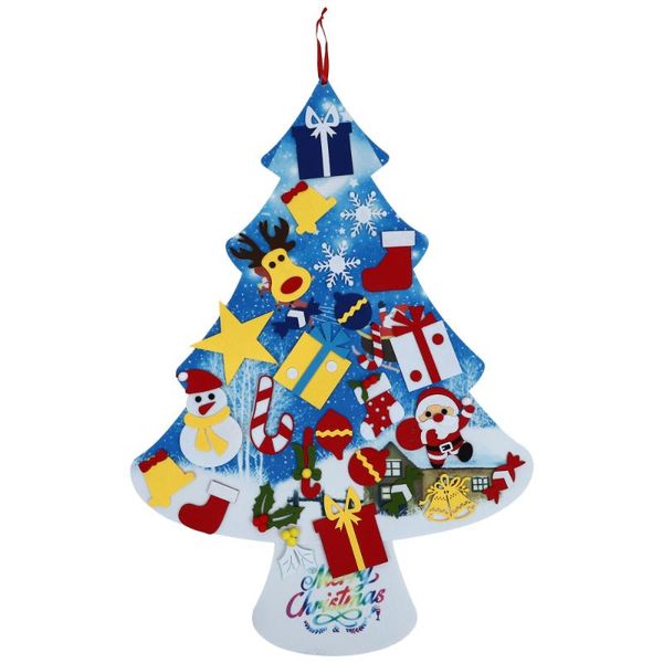 

christmas decorations 1pc decorative felt tree diy xmas for party layout decor