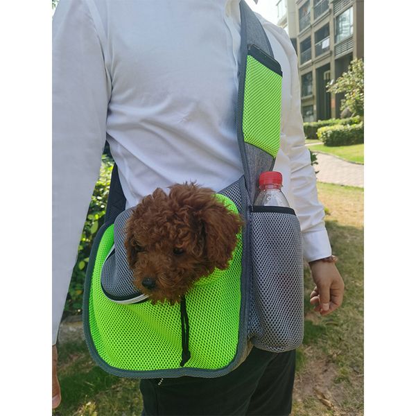 

travel bag. pet backpack supplies cat and dog go out portable crossbar bag