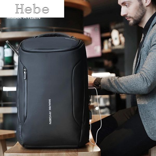 

backpack mark ryden 2021 anti-thief fashion men multifunctional waterproof 15.6 inch lapbag man usb charging travel