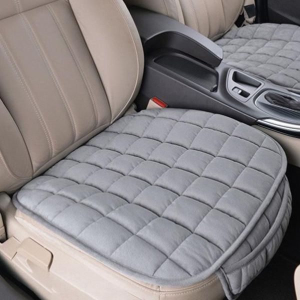 

car seat covers cover winter warm cushion anti-slip universal front chair breathable pad for vehicle auto protector