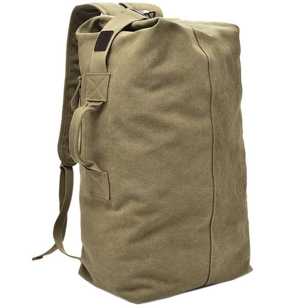 

fashion large-capacity travel backpack men's outdoor sports bag trend canvas casual style km10005