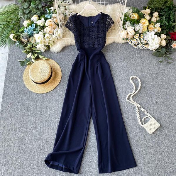 

women's jumpsuits & rompers 2021 fashion clothing overalls womens jumpsuit, Black;white