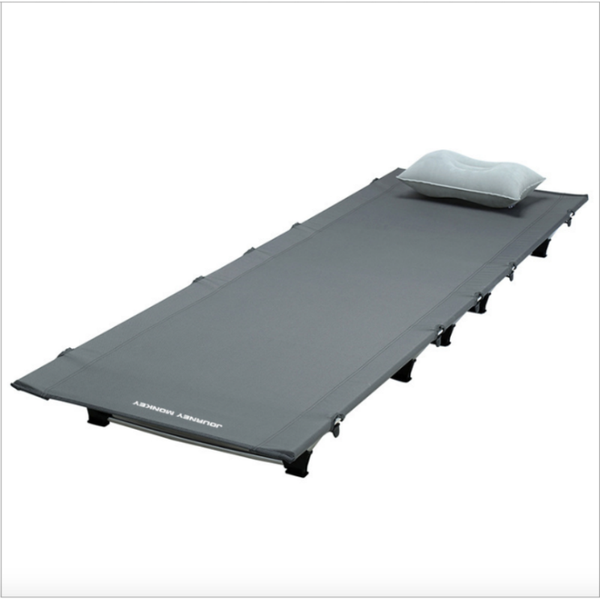 

outdoor pads folding bed portable single person camping ultralight travel tent off the ground aluminum alloy marching sheet soldi