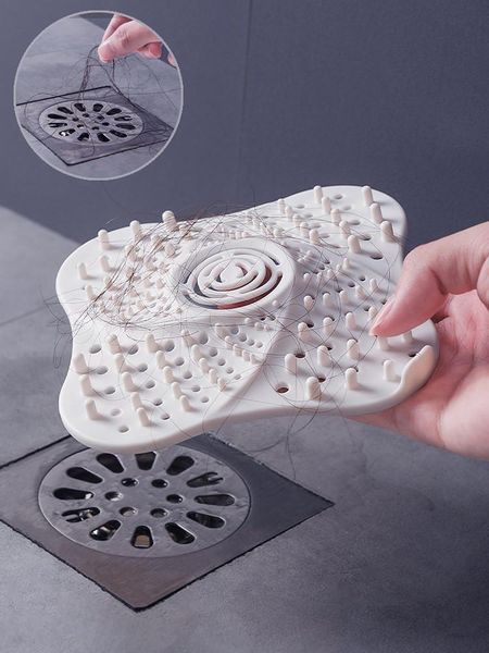 

anti-blocking hair catcher ser plug trap shower floor drain covers sink strainer filter bathroom kitchen accessories other bath & toilet