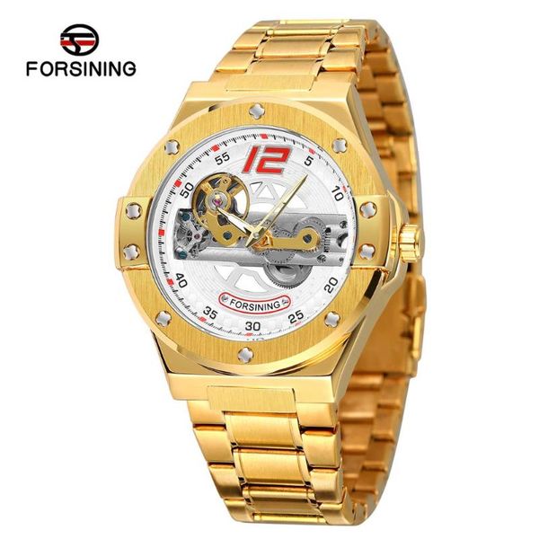 

wristwatches luxury 4162 man wrist watches casual mechanical skeleton automatic fashion men wristwatch, Slivery;brown