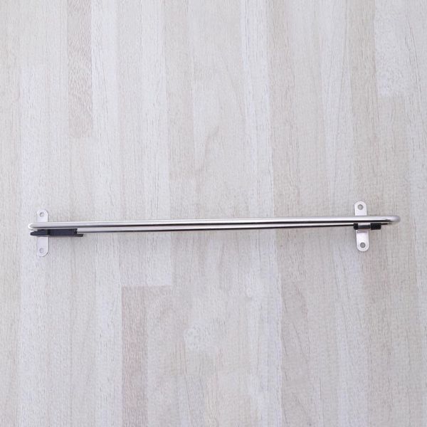 

hangers & racks stainless steel retractable wardrobe rail clothes hanger towel coat closet rod (simplified type,silver,250mm)