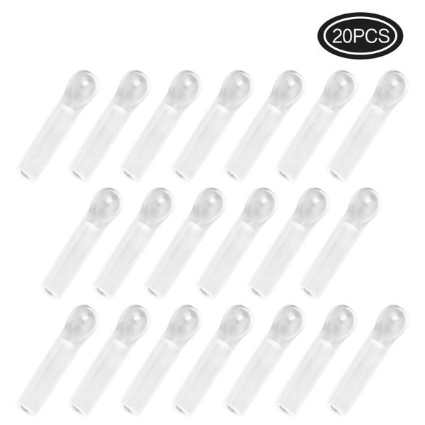 

10pcs / 20pcs float adapters 2mm transparent silicone quick change match floats carp fishing accessories