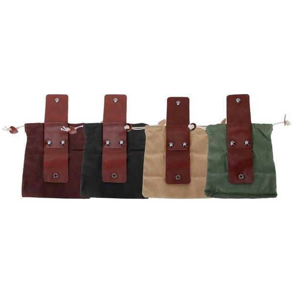

storage bags canvas garden fruit picking bag outdoor camping waist hanging tool pouch multifunctional