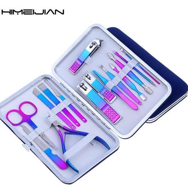 

nail art kits stainless steel travel all for manicure set pedicure scissors clipper nippers accessories tool professional